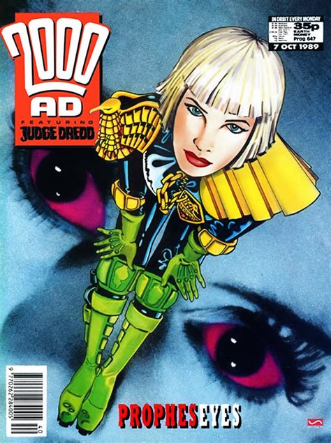 Judge Anderson From Secret Oranges Comic Books Art Judge Dredd