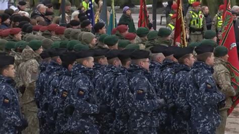 J Klaip Dos Sukilimo Metini Ceremonija Rengin Vainikuos