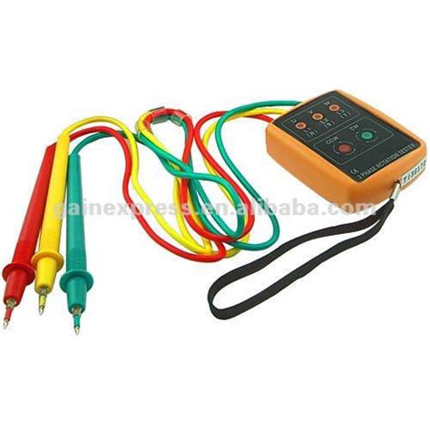 Sm 852b 3 Phase Sequence Rotation Indicator Tester Checker Gain Express Wholesale Deals