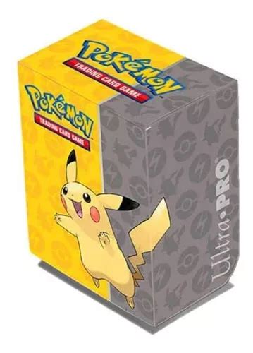 Pok Mon Tcg Deck Box Oficial Ultra Pro Pikachu Mercadolivre