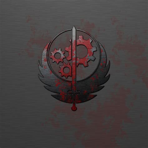 Bloody Brotherhood of Steel Insignia by MrStonesley on DeviantArt