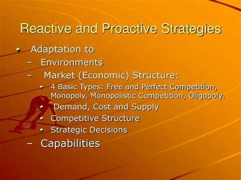 Ppt Reactive And Proactive Strategies Powerpoint Presentation Free