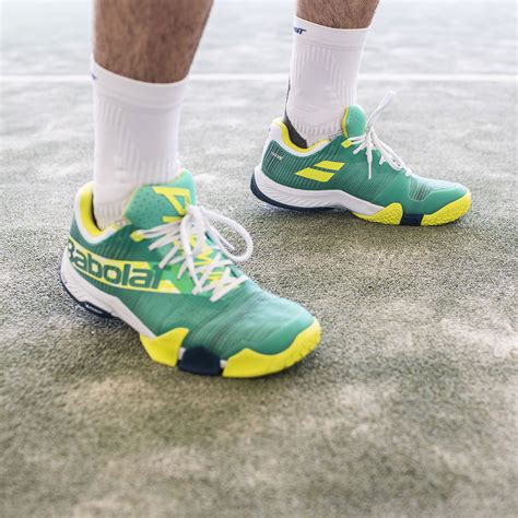 Babolat Jet Premura Mens Padel Shoes Greensulphur Spring Atelier