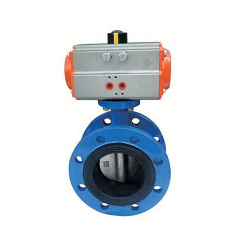 Actuated Double Flanged Butterfly Valves Omega Valves