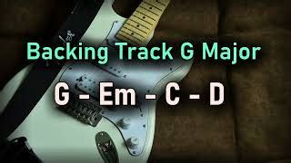 Pop Rock Backing Track G Major G Em C D Bpm Guitar Backing