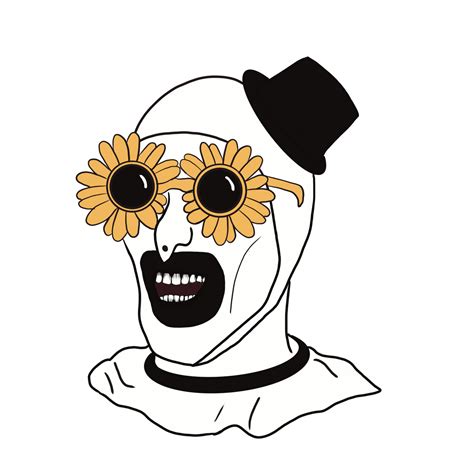 Sunflower Glasses Clown By Aresdreamdesigns On Deviantart