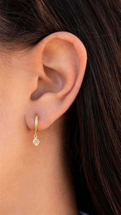 Simple Gold Earrings