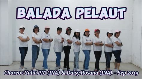 Balada Pelaut Line Dance Choreo By Yulia Pm Ina Daisy Rosana