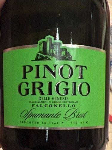 Reguta Falconello Pinot Grigio Spumante Brut Vivino US