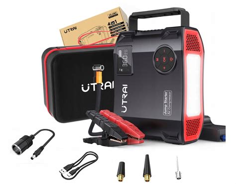 Mocny Booster Jump Starter Rozruch UTRAI Jstar 5 2000A Kompresor 5w1