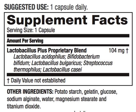 Acidophilus Plus Neolife GNLD