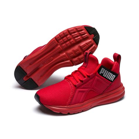 Кросівки Enzo Weave Jr Колір 120 Red High Risk Red Puma Black