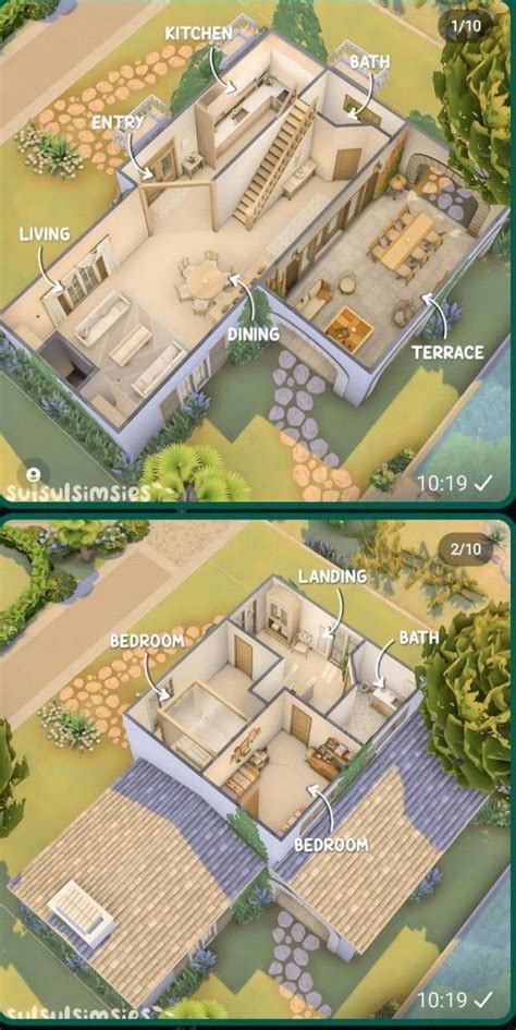 45 Easy Sims 4 House Layouts To Try This Year Sims 4 Floor Plans Artofit