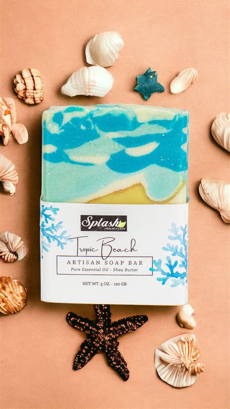 Tropic Beach Handcrafted Soap My Splash Store