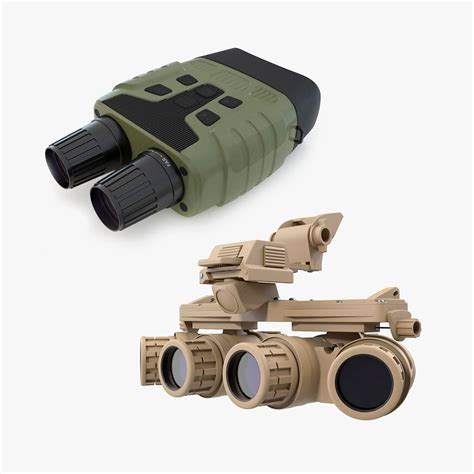 Night Vision Binoculars Collection 3d Model 39 3ds Obj Max C4d Ma Free3d