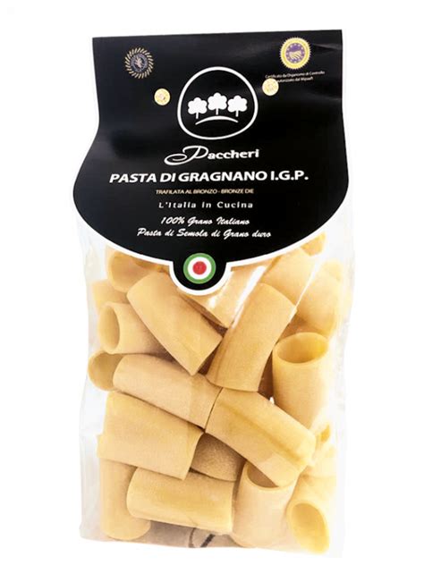 Pasta di Gragnano IGP Paccheri 500 gr Cà Dispensa