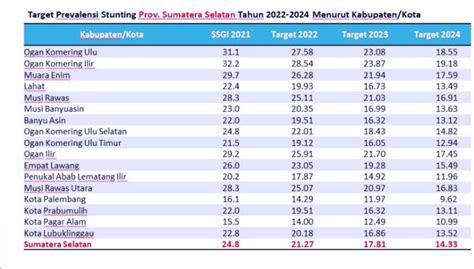 Angka Stunting Masih Tinggi Begini Strategi Dan Target Sumsel