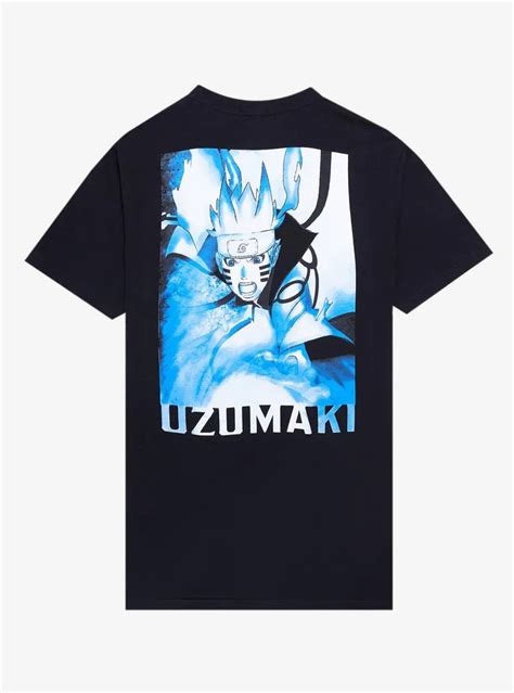Hot Topic Naruto Shippuden Six Paths Sage Mode Double Sided T Shirt