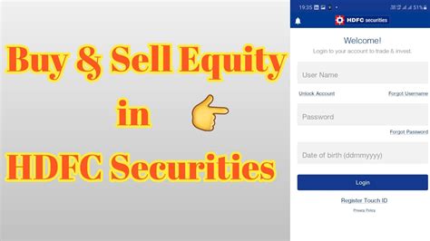 How To Buy And Sell Equity In Hdfc Securities Hdfc Securities में Share कैसे बेचे और खरीदे