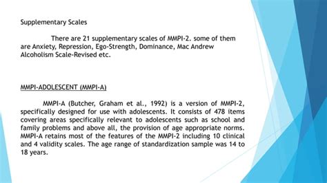 Minnesota Multiphasic Personality Inventory Mmpi Ppt