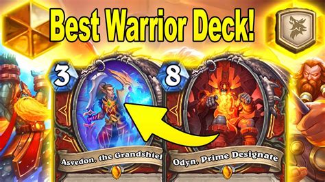 Climb Ranks After Nerfs With Control Warrior Deck That Changed The