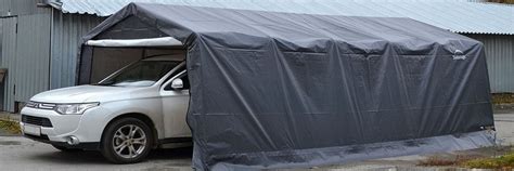 Тентовый гараж: преимущества и сборка | Моя дача