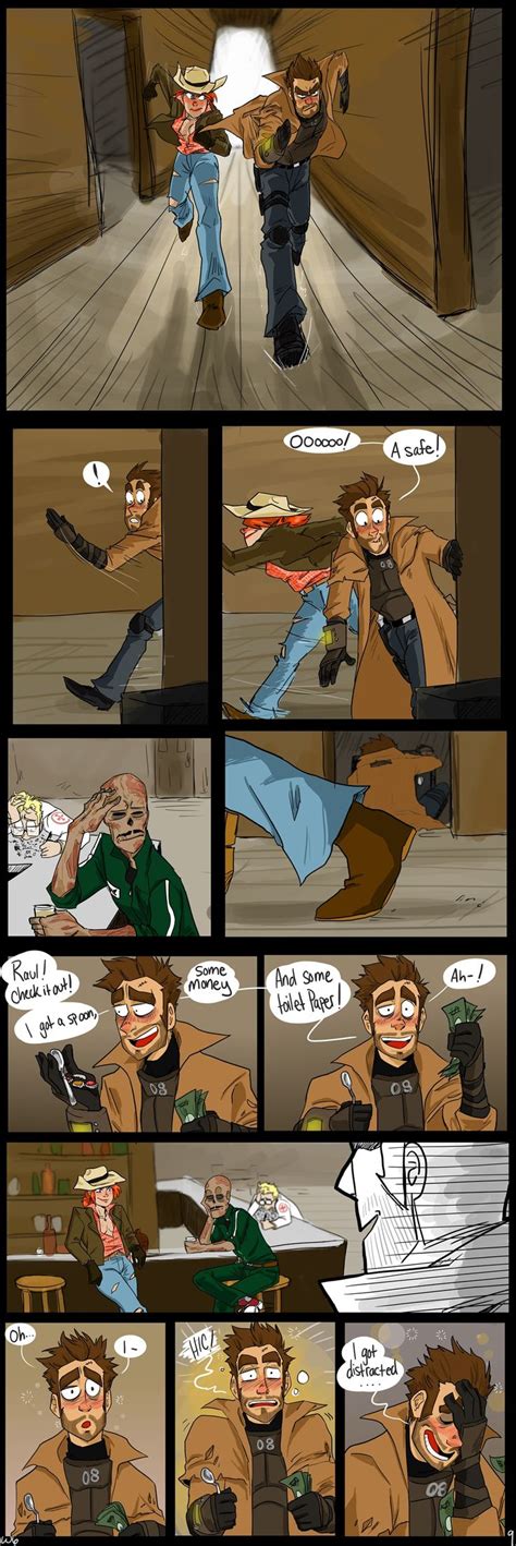 Fnv The Gang Meets Cass Pg 9 Fallout Comics Fallout Funny