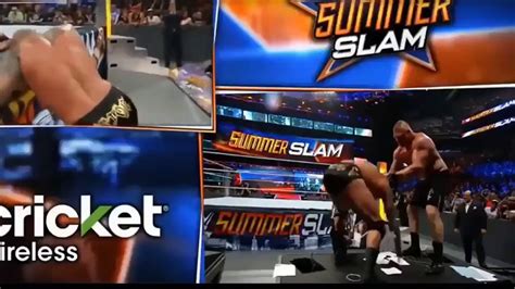 Brock Lesnar Vs Randy Orton Summerslam Full Match Highlights Hd