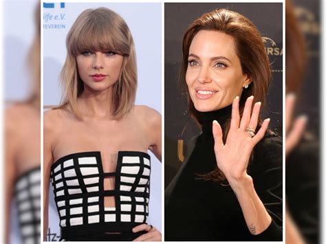 Taylor Swift Admires Angelina Jolie