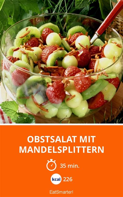 Obstsalat Mit Mandelsplittern Rezept Eat Smarter