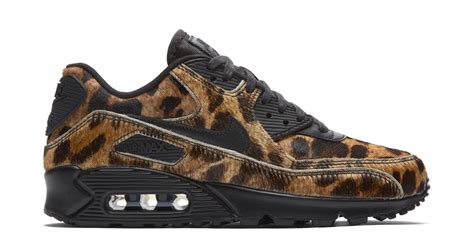 Womens Nike Air Max 90 LX Yellow Leopard Cool Sneakers