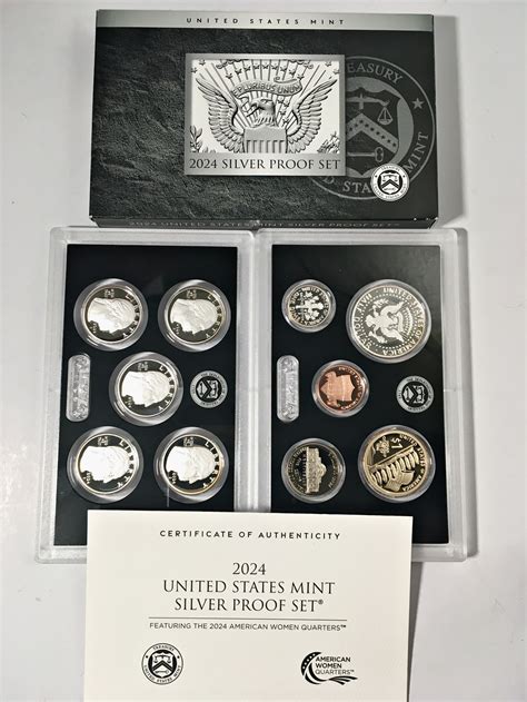 2024 United States Mint Silver Proof Set Includes American Women