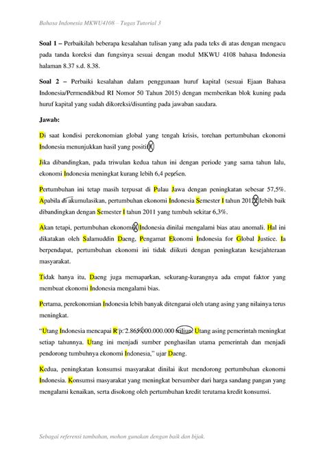 Bahasa Indonesia Mkwu Tugas Tutorial Bahasa Indonesia