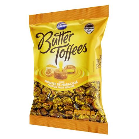 Bala De Caramelo Mousse De Maracuj Butter Toffees Pacote G Tateno