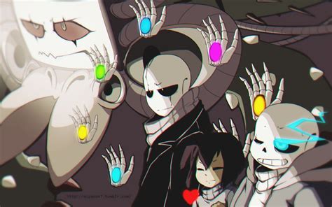 W D Gaster Frisk Sans Flowey Undertale Comic Undertale