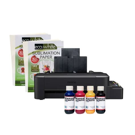 Epson L121 Sublimation Printer Bundle L121 Hansol Sublimation Inks