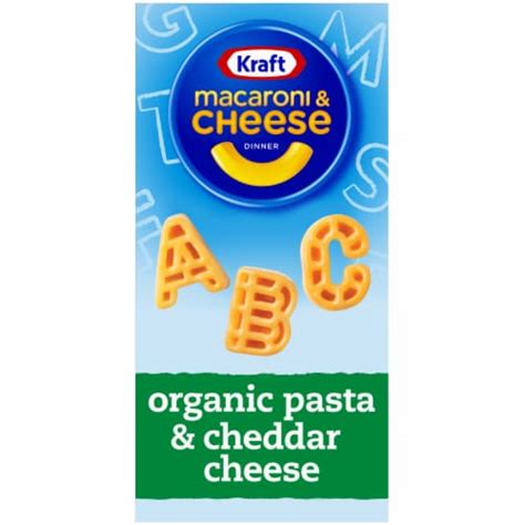 Kraft Mac N Cheese Macaroni and Cheese Dinner with Organic Pasta ...