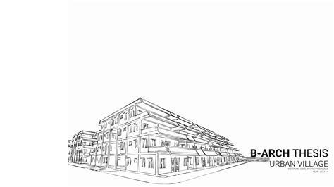 Architecture Thesis Urban Village Slum Rehabilitation Behance