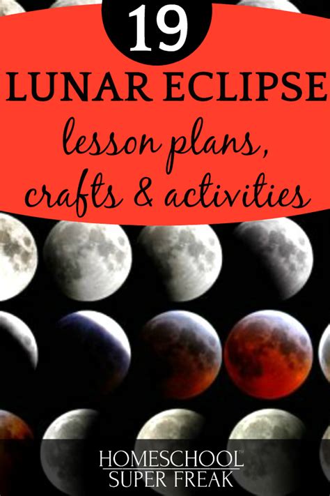 19 Lunar Eclipse Lesson Plans And Free Printable A Comprehensive Guide To Lunar Eclipse Learning