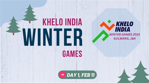 Day 1 KHELO INDIA WINTER GAMES 2023 GULMARG J K FEB 11