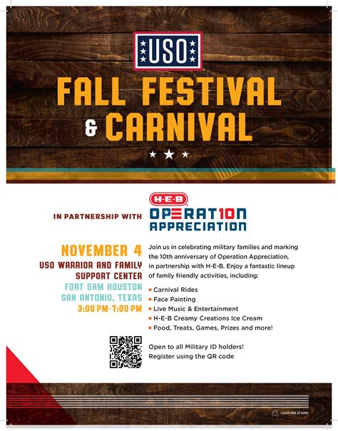 USO: Fall Festival & Carnival - H-E-B Newsroom