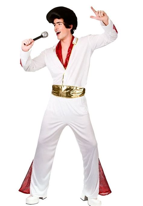 Elvis King Of Rock N Roll Xl Costume Em3216 Xl Elvis Costume Plus Size Elvis Fancy Dress