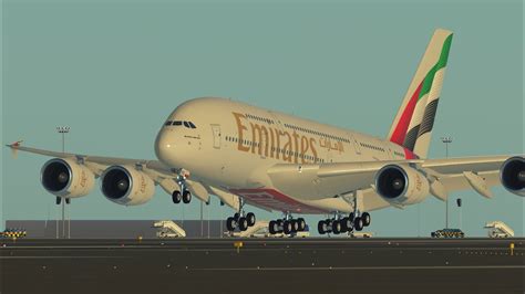 Emirates A Landing At Dubai Omdb The Infinite Flight Spotter Youtube