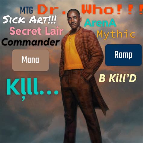 The Dr. who art work!!! : r/mtg