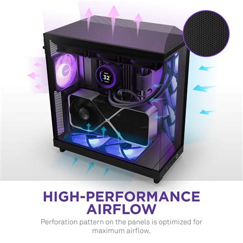 Questions And Answers NZXT H6 Flow RGB ATX Mid Tower Case With Dual