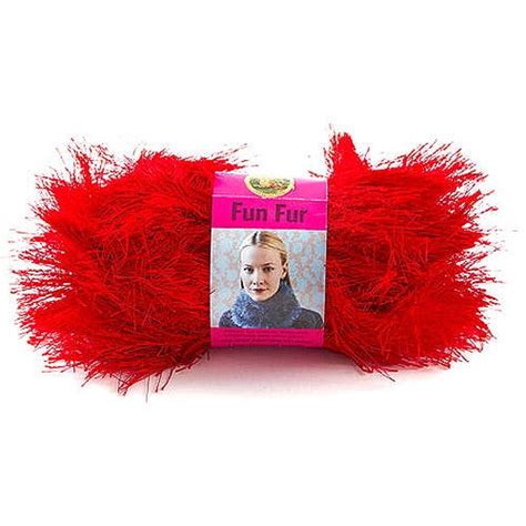 Lion Brand Yarns Polyester Fun Fur Yarn, 1 Each - Walmart.com - Walmart.com