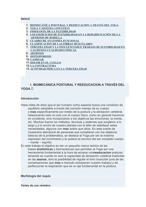 PDF BIOMECÁNICA POSTURAL Y REEDUCACION A PDF filecuadro de anatomÍa