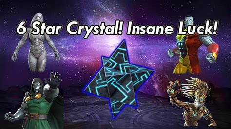 6 Star Crystal Opening Insane Pull Youtube