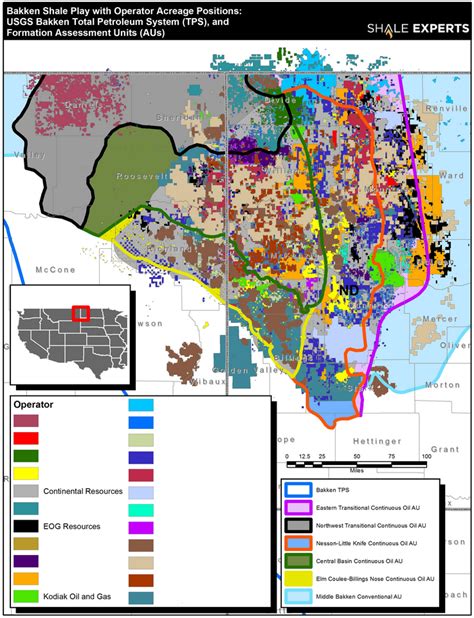 Bakken Shale & Three Forks Overview - Maps - Geology - Counties