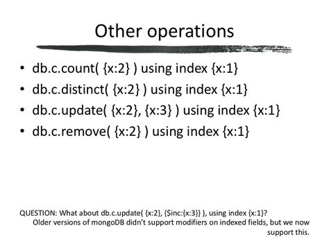 Indexing with MongoDB